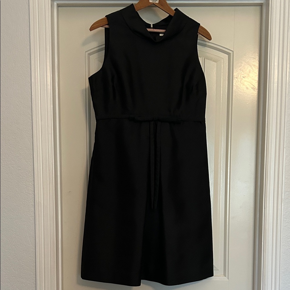 Kate Spade Black Silk/Cotton Sleeveless Dress. Size 8